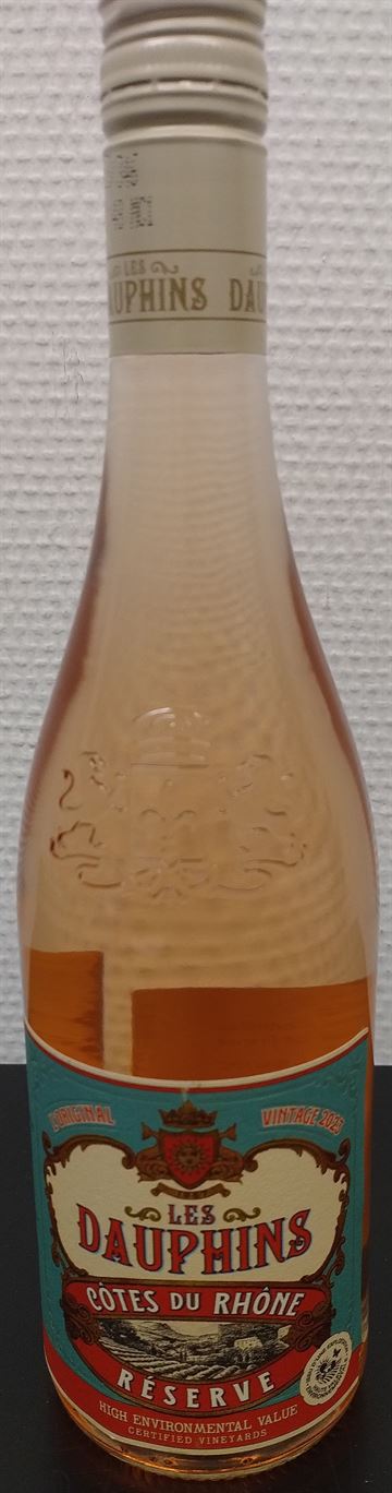 LES DAUPHINS ROSÉ COTES DU RHONE RESERVE 