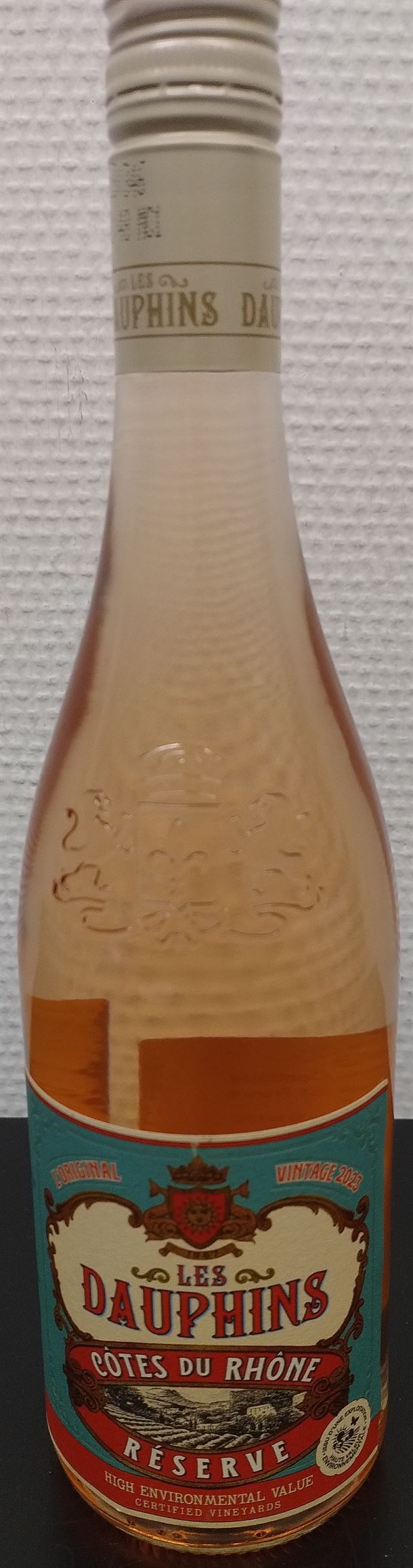 LES DAUPHINS ROSÉ COTES DU RHONE RESERVE 