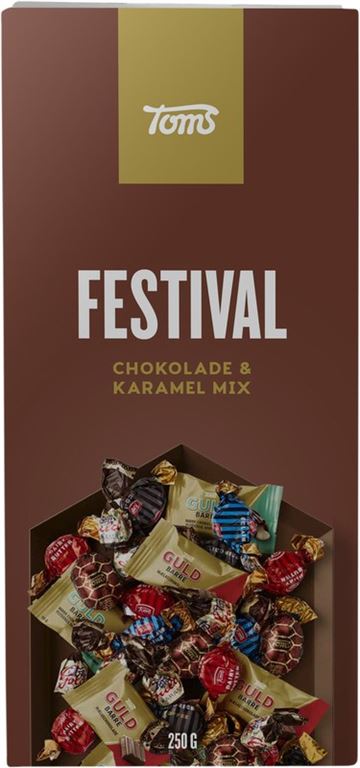 Toms Festival Chokolade & Karamel Mix
