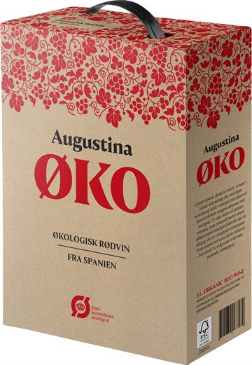 AUGUSTINA ORGANICO RØD BIB ØKO