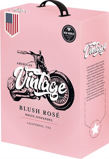 American Vintage White Zinfandel Rosé BIB  