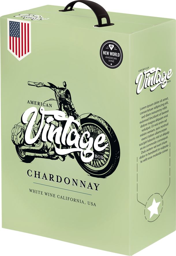 American Vintage Chardonnay Hvid BIB