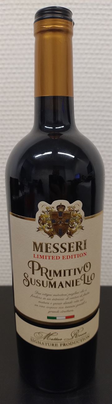 Messeri Primitivo Susumaniello Limited Edition