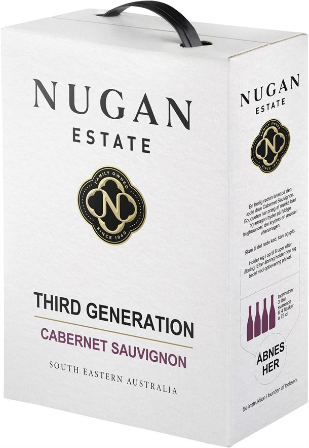 Nugan Estate Third Generation Cabernet Sauvignon Bag in Box