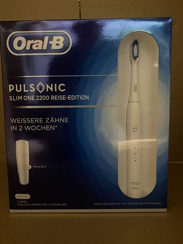 Oral-B Pulsonic Slim One 2200 White El-tandbørste
